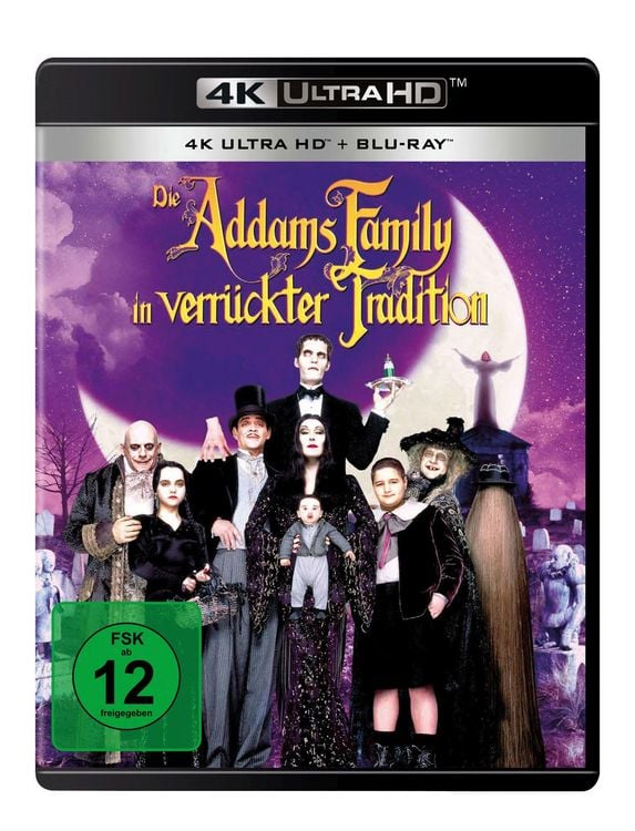 Produktbild: Die Addams Family in verr&uuml;ckter Tradition (4K Ultra HD) +