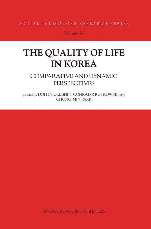 Produktbild: The Quality of Life in Korea