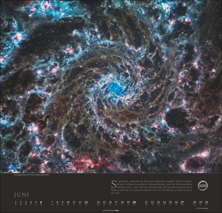 Produktbild: Stephen Hawking Kalender 2027 - Mein Universum