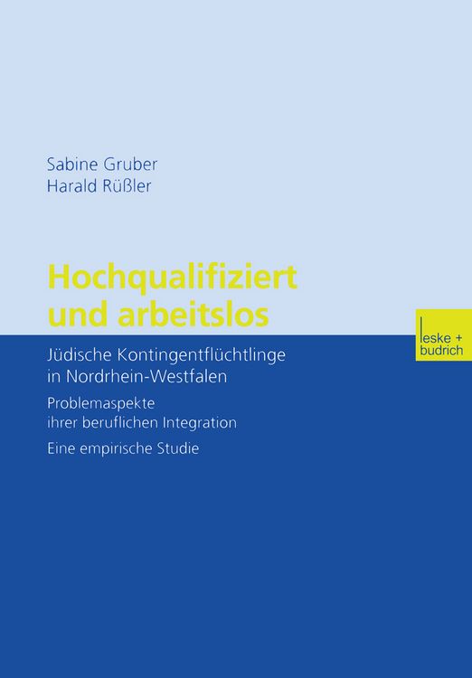 Produktbild: Hochqualifiziert und arbeitslos