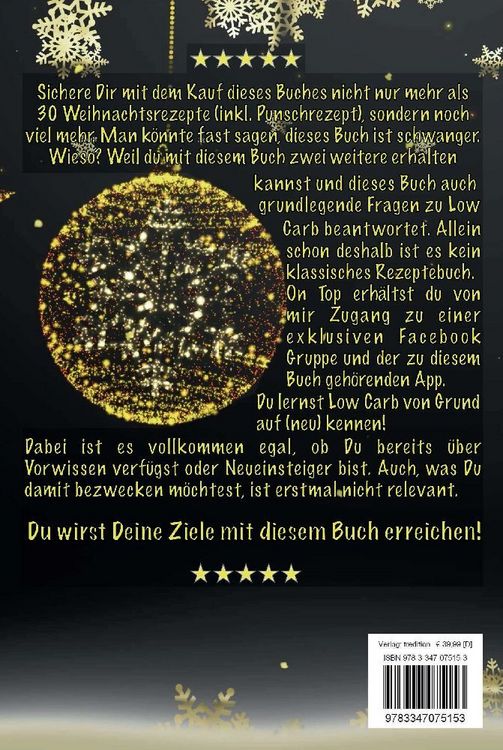 Produktbild: Low Carb Weihnachtsrezepte