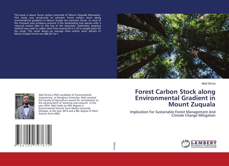 Produktbild: Forest Carbon Stock along Environmental Gradient in Mount Zuquala