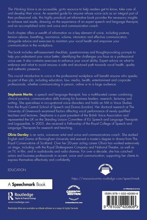 Produktbild: The Working Voice
