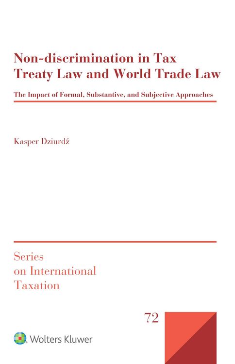 Produktbild: Non-discrimination in Tax Treaty Law and World Trade Law