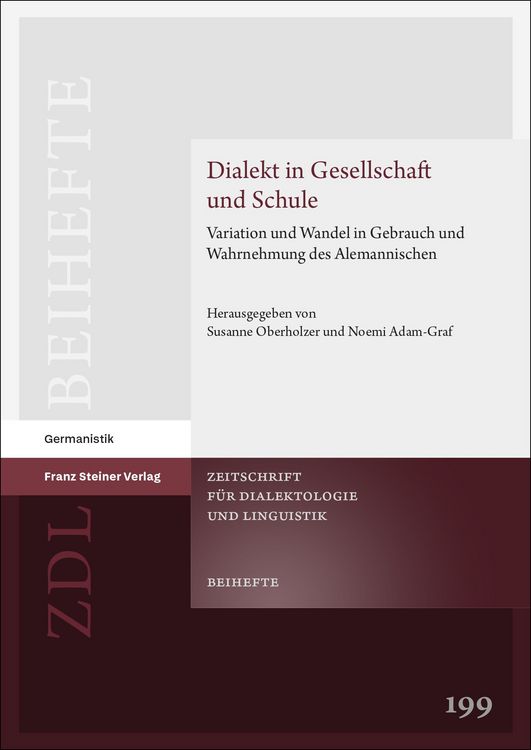 Produktbild: Dialekt in Gesellschaft und Schule