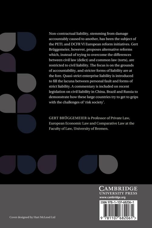 Produktbild: Modernising Civil Liability Law in Europe, China, Brazil and Russia