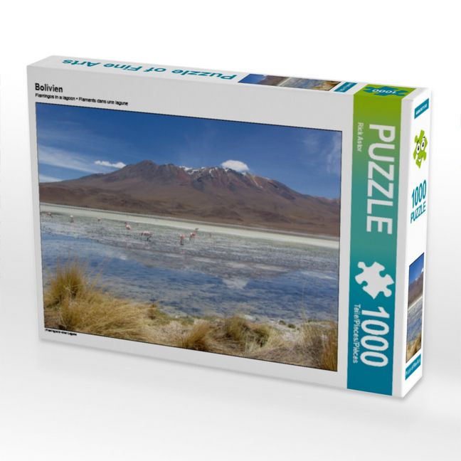 Produktbild: CALVENDO Puzzle Bolivien | 1000 Teile Lege-Gr&ouml;&szlig;e 64 &times; 48 cm Foto-Puzzle f&uuml;r gl&uuml;ckliche Stunden