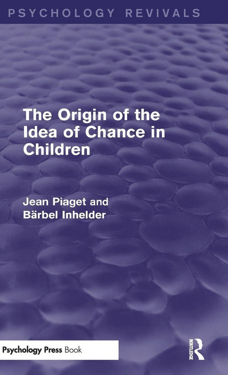 Produktbild: The Origin of the Idea of Chance in Children