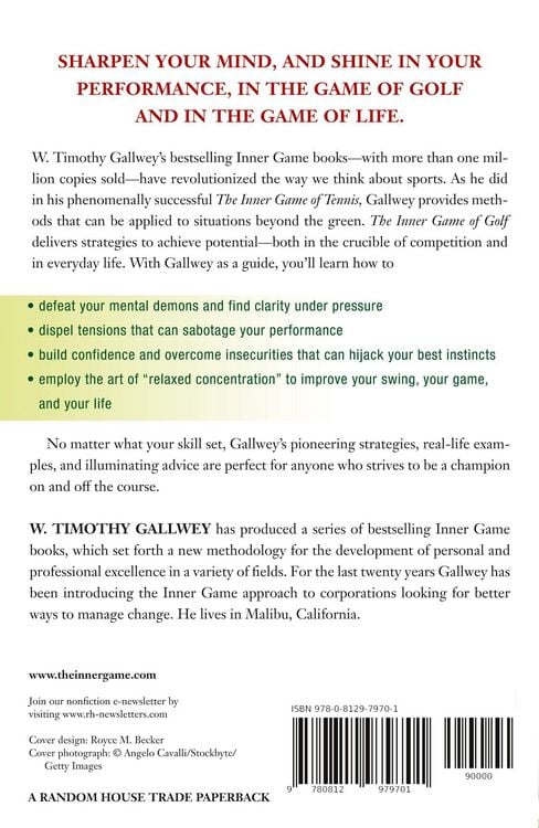 Produktbild: The Inner Game of Golf
