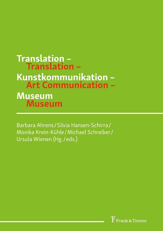 Produktbild: Translation - Kunstkommunikation - Museum / Translation - Art Communication - Museum