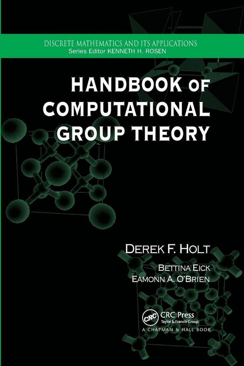 Produktbild: Handbook of Computational Group Theory