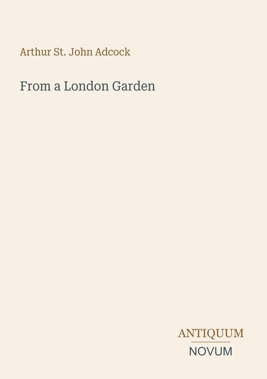 Produktbild: From a London Garden