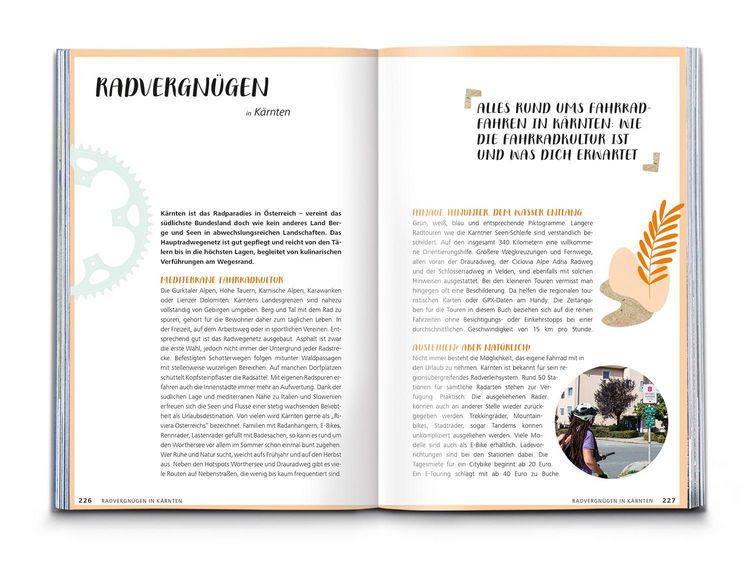 Produktbild: KOMPASS Radvergn&uuml;gen K&auml;rnten