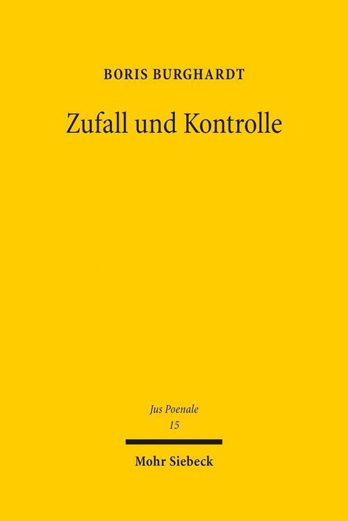 Produktbild: Zufall und Kontrolle