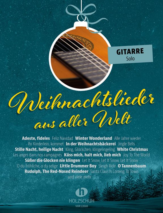 Produktbild: Weihnachtslieder aus aller Welt - Gitarre solo