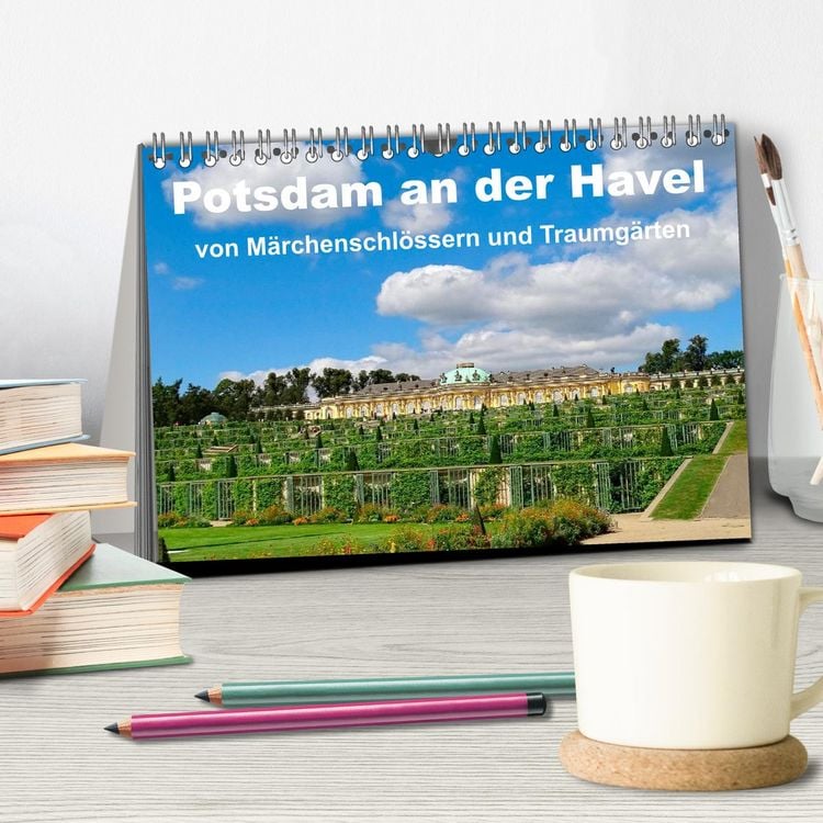 Produktbild: Potsdam an der Havel (Tischkalender 2027 DIN A5 quer), CALVENDO Monatskalender