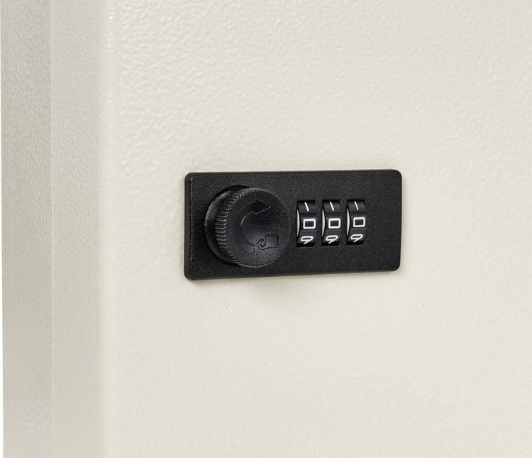 Produktbild: Sygonix Schl&uuml;sselkasten SY-4737738 Anzahl Haken 20 Wei&szlig;