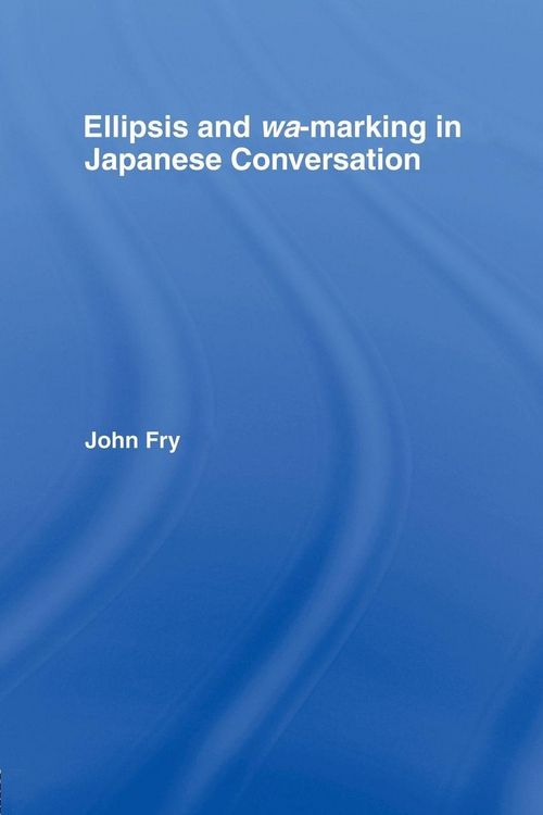 Produktbild: Ellipsis and wa-marking in Japanese Conversation