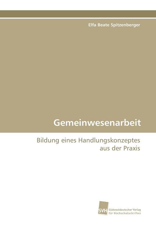 Produktbild: Gemeinwesenarbeit