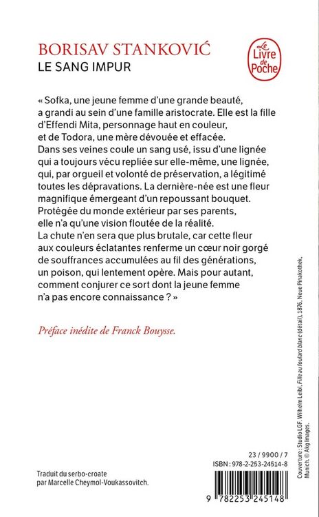 Produktbild: Le sang impur