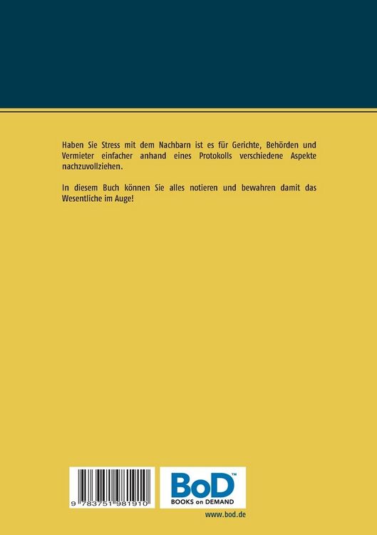 Produktbild: Nachbarschaftskrieg - mein Horrornachbar
