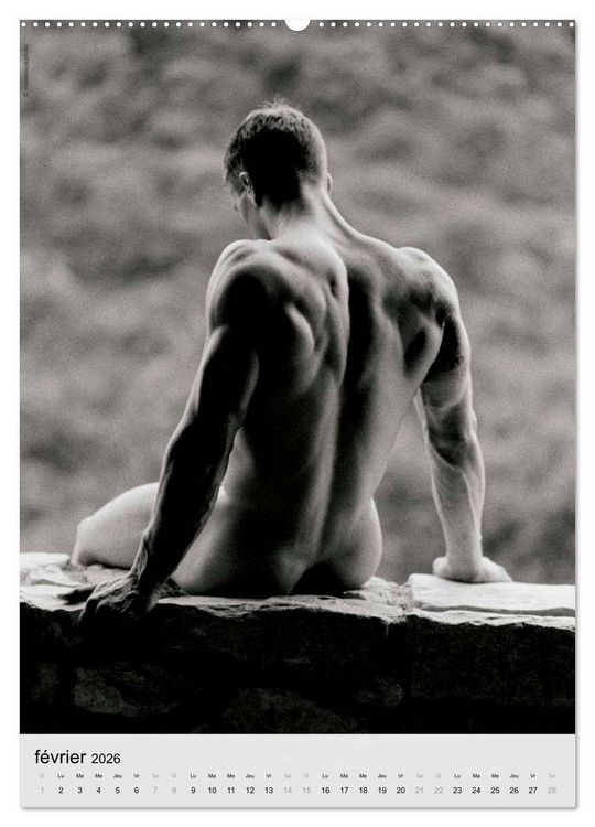 Produktbild: contrastes hommes (Calendrier mural 2026 DIN A2 horizontal) calendrier de bureau
