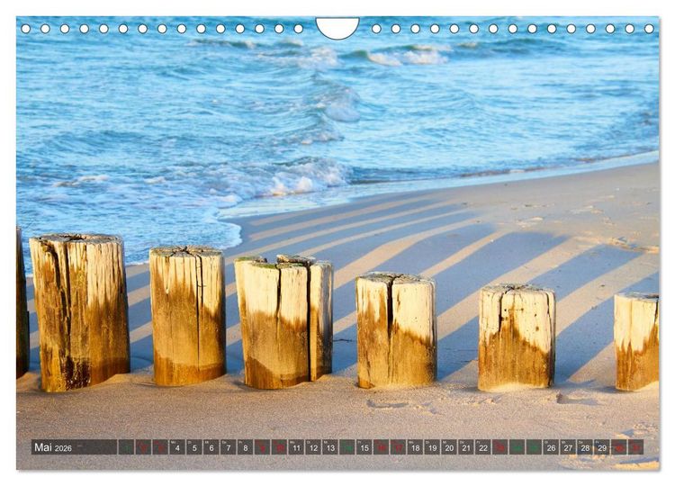 Produktbild: Sonnenunterg&auml;nge an Ostseek&uuml;ste und Bodden (Wandkalender 2026 DIN A4 quer), CALVENDO Monatskalender