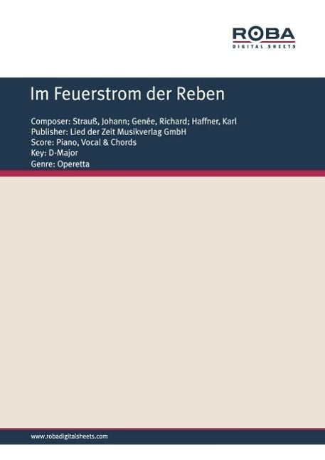 Produktbild: Im Feuerstrom der Reben