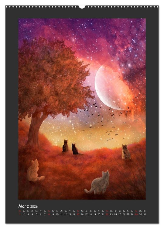 Produktbild: Kleine Tr&auml;umer (Wandkalender 2026 DIN A2 hoch), CALVENDO Monatskalender