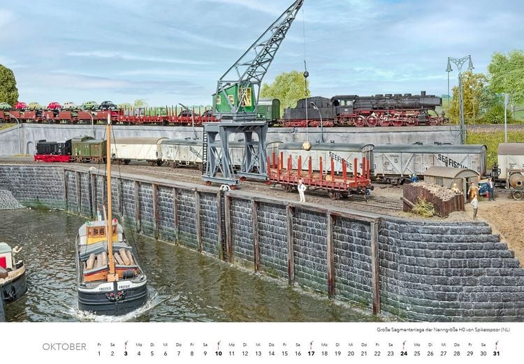 Produktbild: Traumanlagen von Modellbahnprofis Kalender 2027