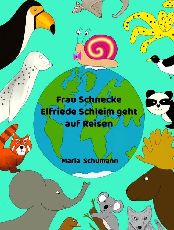 Produktbild: Frau Schnecke Elfriede Schleim geht auf Reisen