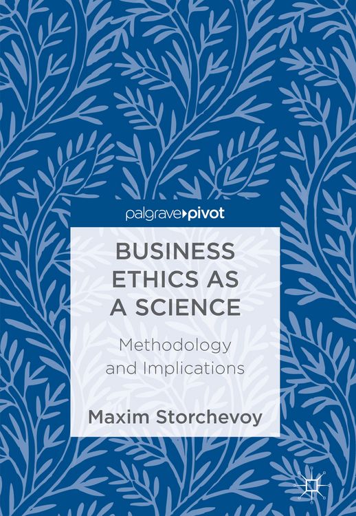 Produktbild: Business Ethics as a Science