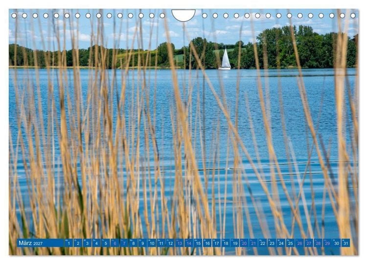 Produktbild: Unterwegs entlang der Schlei (Wandkalender 2027 DIN A4 quer), CALVENDO Monatskalender