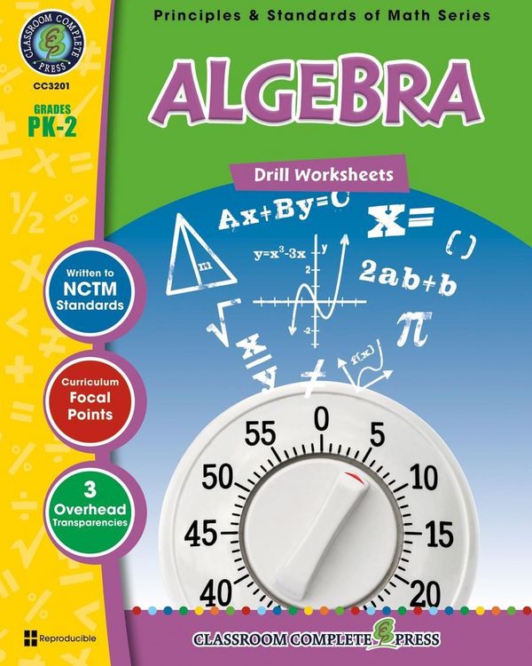 Produktbild: Algebra - Drill Sheets