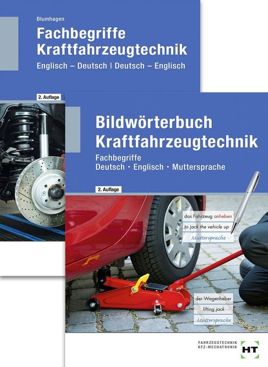 Produktbild: Paketangebot Bildw&ouml;rterbuch Kraftfahrzeugtechnik und Fachbegriffe Kraftfahrzeugtechnik