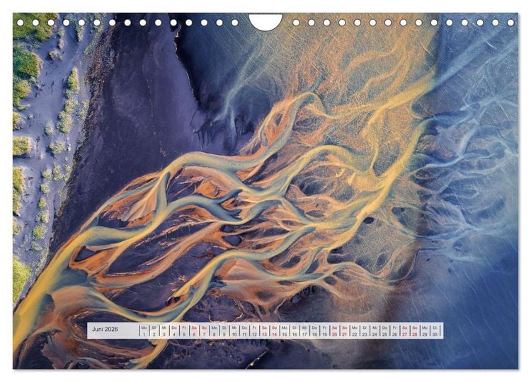 Produktbild: Island - Insel der Sehnsucht (Wandkalender 2026 DIN A4 quer), CALVENDO Monatskalender