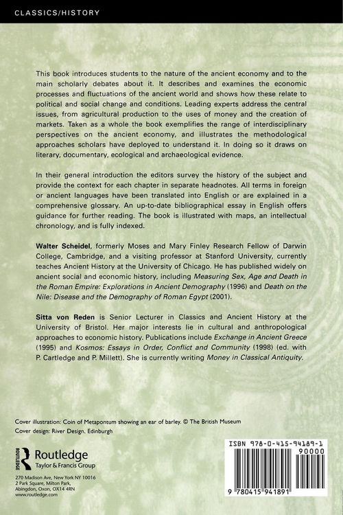 Produktbild: The Ancient Economy
