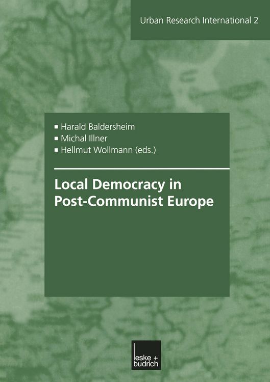 Produktbild: Local Democracy in Post-Communist Europe