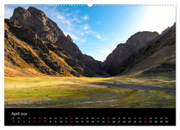 Produktbild: Mongolei - Zwischen Mittelalter und Moderne (hochwertiger Premium Wandkalender 2026 DIN A2 quer), Kunstdruck in Hochglanz
