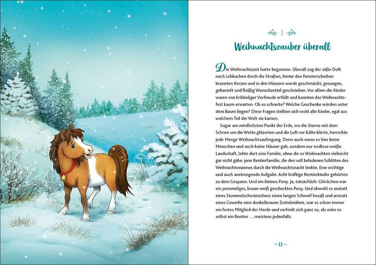 Produktbild: Gl&ouml;ckchen, das Weihnachtspony - Ein magisches Winterwunder