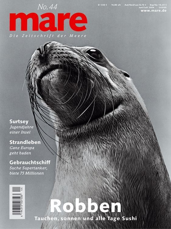 Produktbild: Mare - Die Zeitschrift der Meere / No. 44 / Robben
