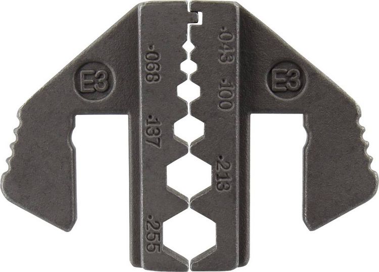 Produktbild: TOOLCRAFT PLE-0E3 Crimp-Eins&auml;tze Geeignet f&uuml;r Kabeltyp: RG58, RG59, RG62, RG174 Passend f&uuml;r Marke (Zangen): TOOLCRAFT PZ-500
