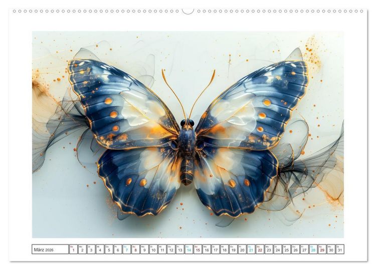 Produktbild: Mamorkunst (Wandkalender 2026 DIN A2 quer), CALVENDO Monatskalender