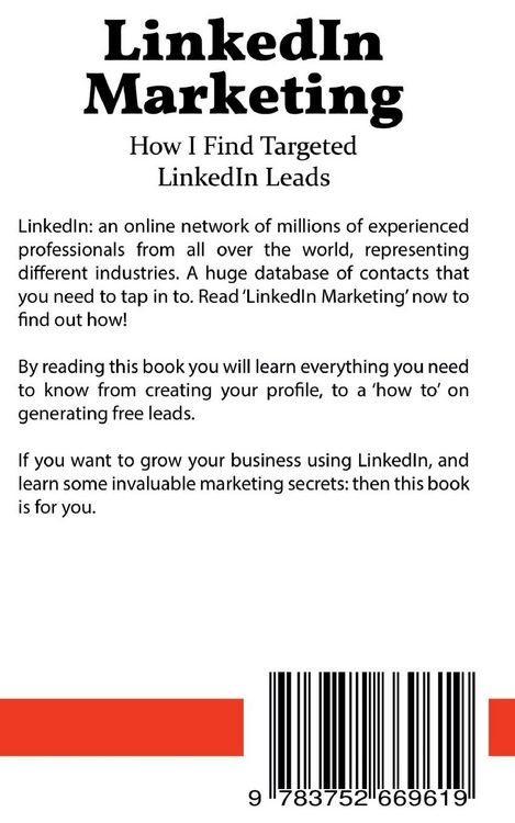 Produktbild: LinkedIn Marketing: How I Find Targeted LinkedIn Leads