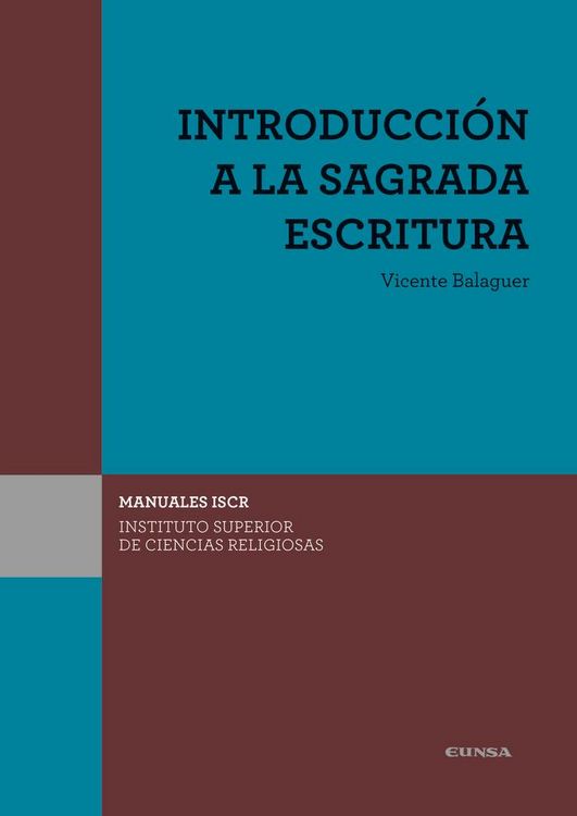 Produktbild: Introducci&oacute;n a la Sagrada Escritura