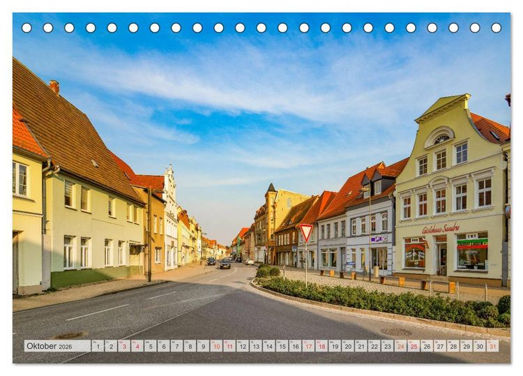 Produktbild: B&uuml;tzow Impressionen (Tischkalender 2026 DIN A5 quer), CALVENDO Monatskalender