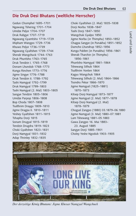 Produktbild: TRESCHER Reisef&uuml;hrer Bhutan