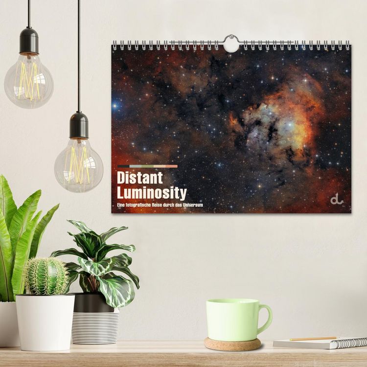 Produktbild: Distant Luminosity: Eine fotografische Reise durch das Universum (Wandkalender 2026 DIN A4 quer), CALVENDO Monatskalender