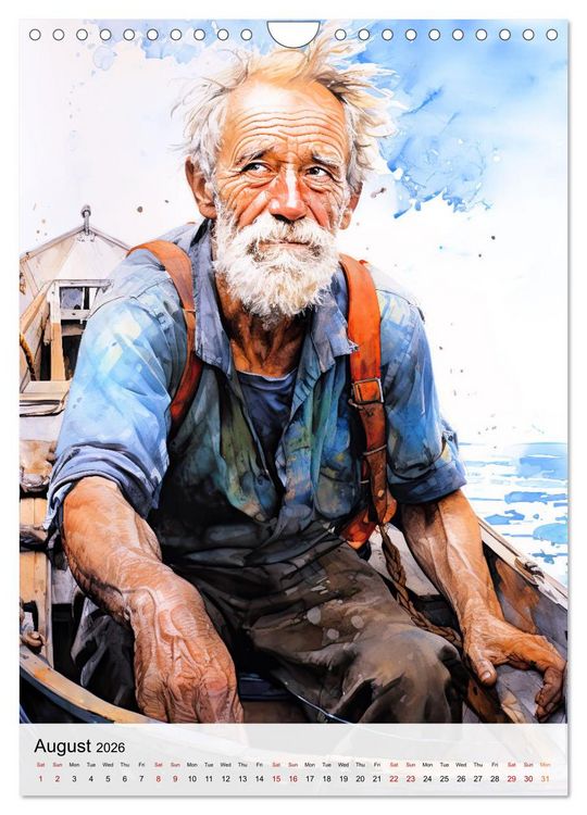 Produktbild: Novel Canvas (Wall Calendar 2026 DIN A4 portrait), CALVENDO 12 Month Wall Calendar