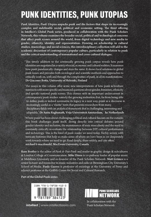 Produktbild: Punk Identities, Punk Utopias